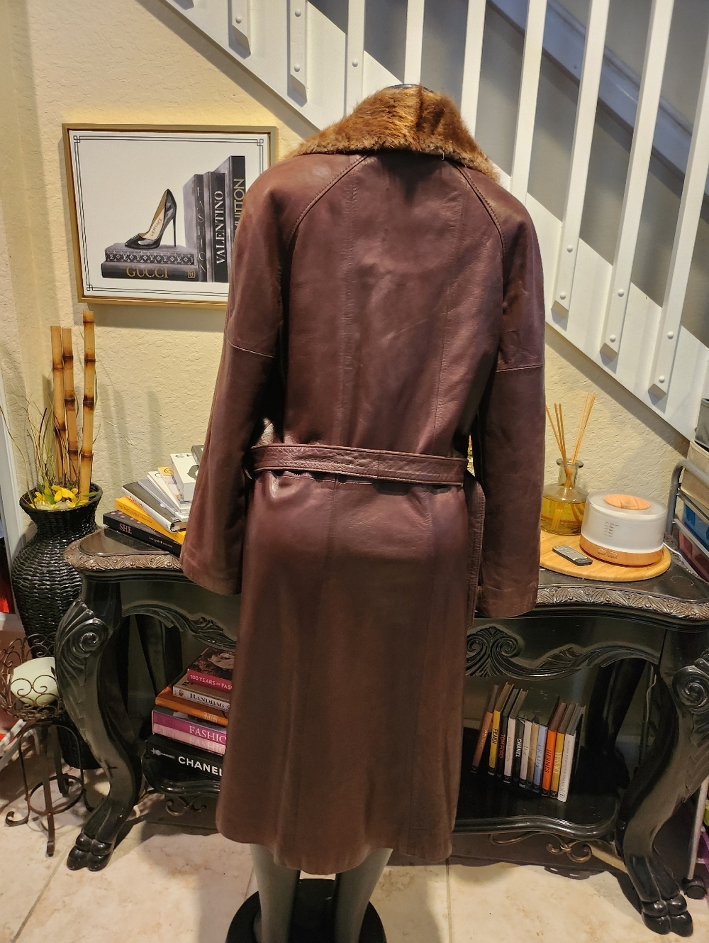 Mc Douglas Paris leather coat size 40 - Picture 4 of 7